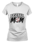 Soft Style Fitted Baseball Mom T-Shirt
