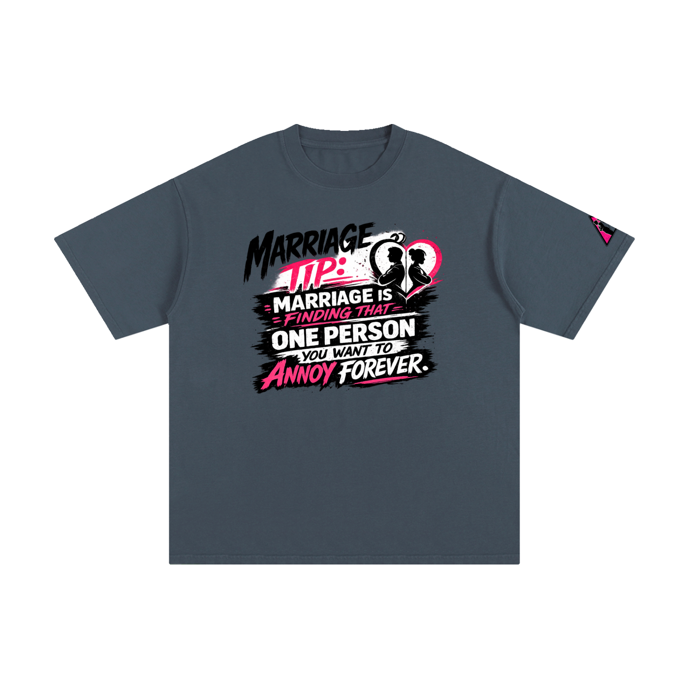 Unisex Pure Cotton T-Shirt - marriage tip - forever