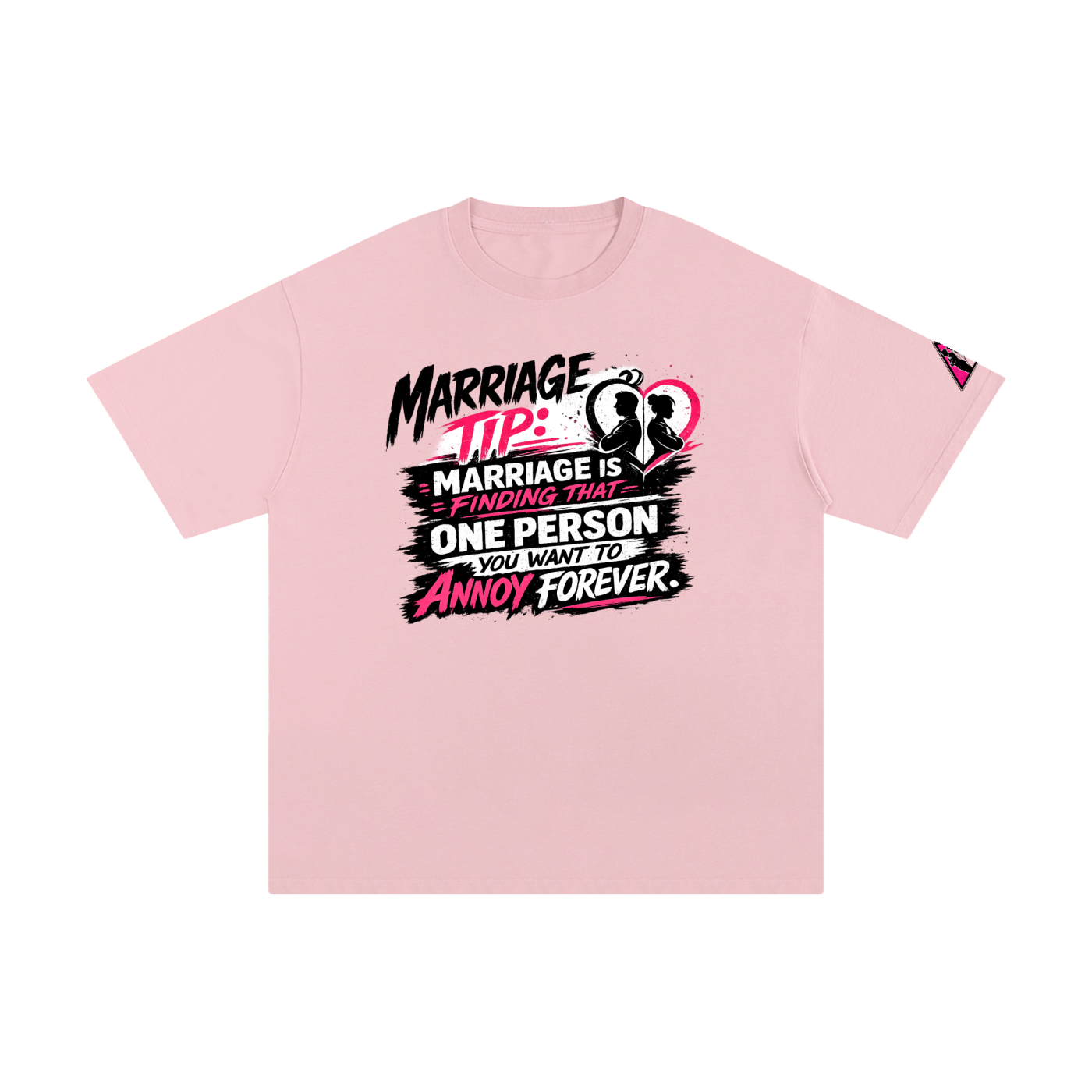 Unisex Pure Cotton T-Shirt - marriage tip - forever