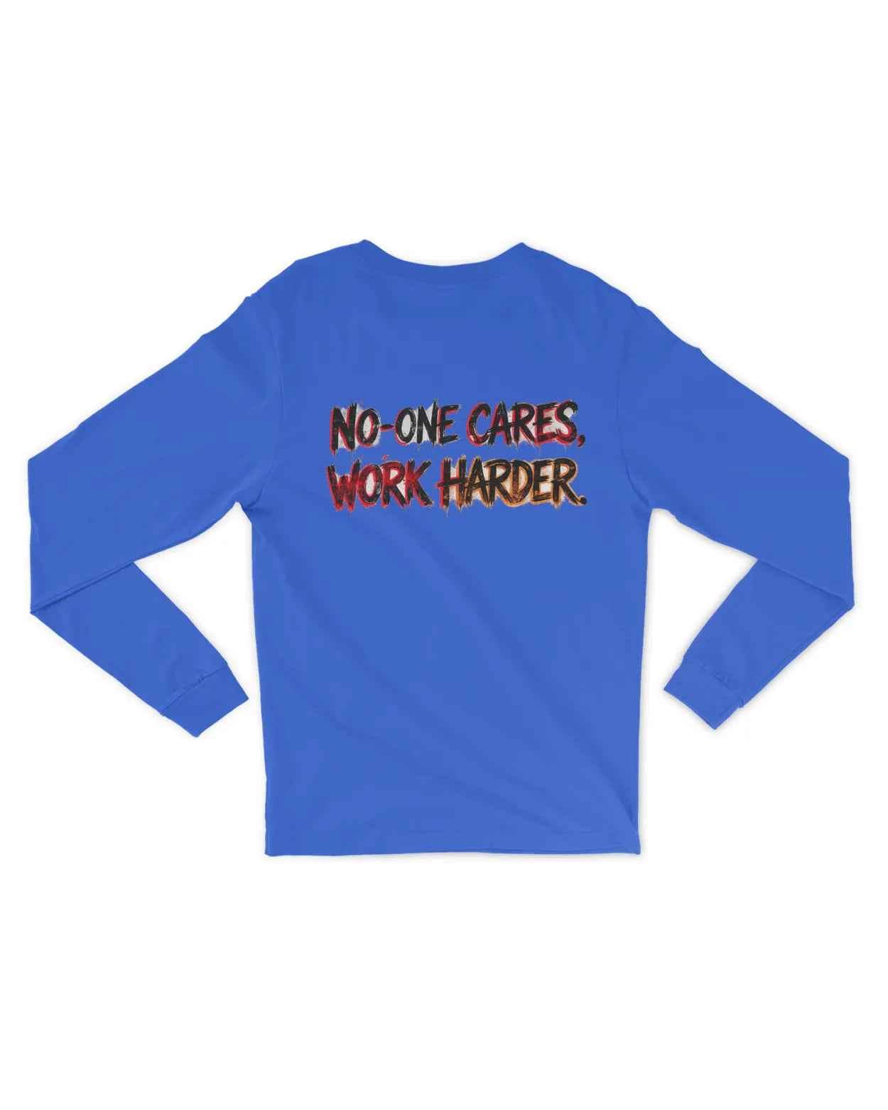 Mens Work Harder long sleeve T