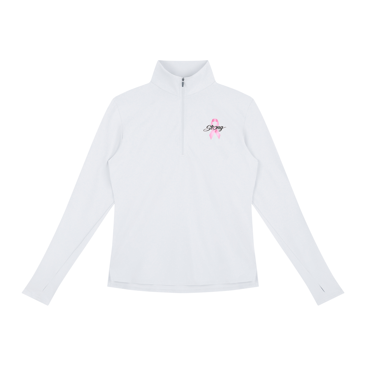 Women's Quarter-Zip Yoga Pullover Strong