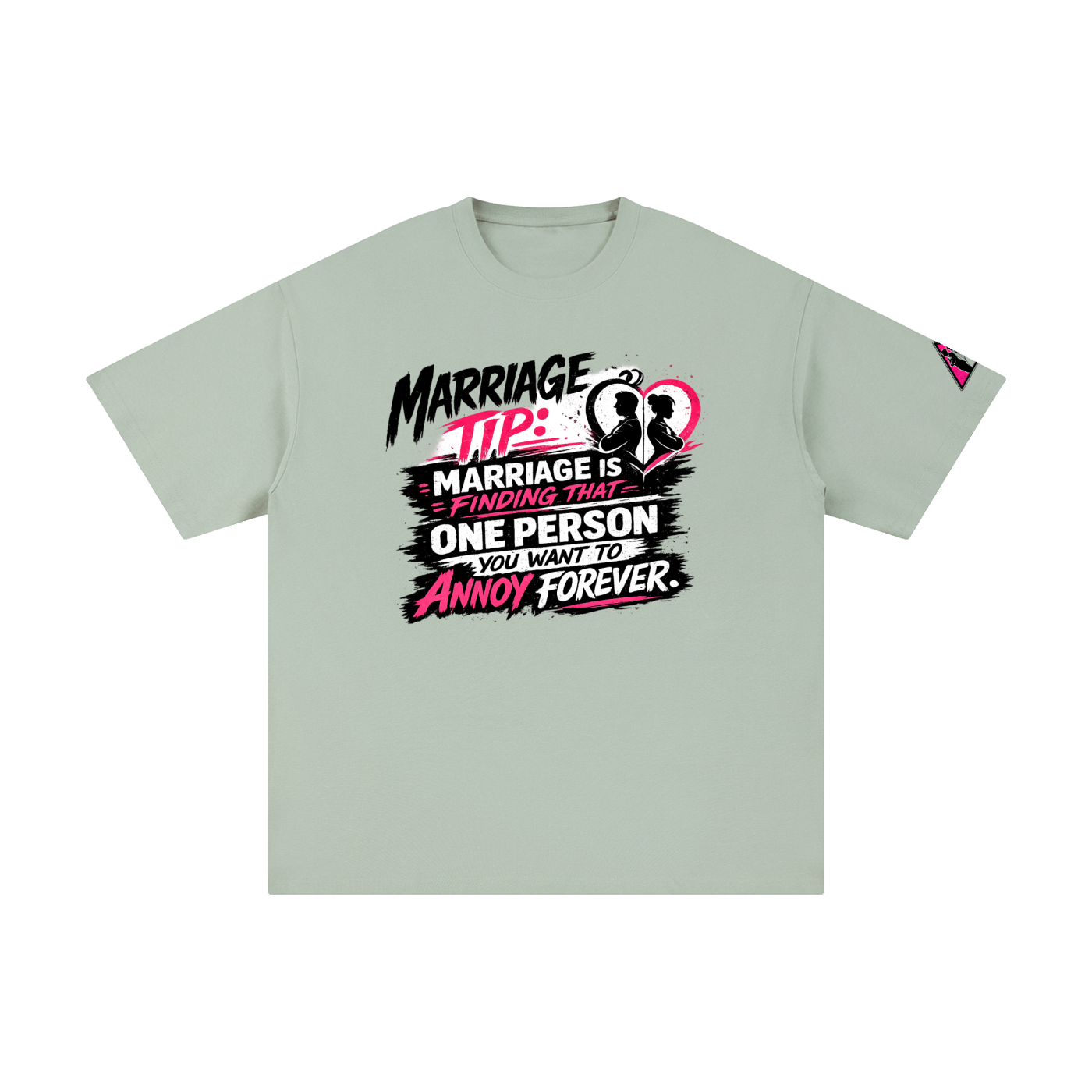 Unisex Pure Cotton T-Shirt - marriage tip - forever
