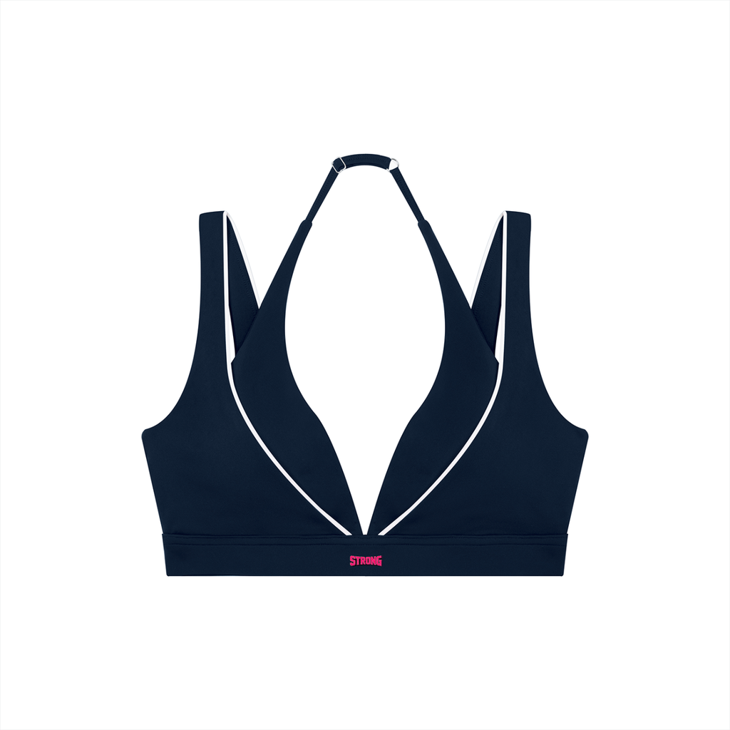 Women’s Halter Neck Yoga Sports Bra - Strong