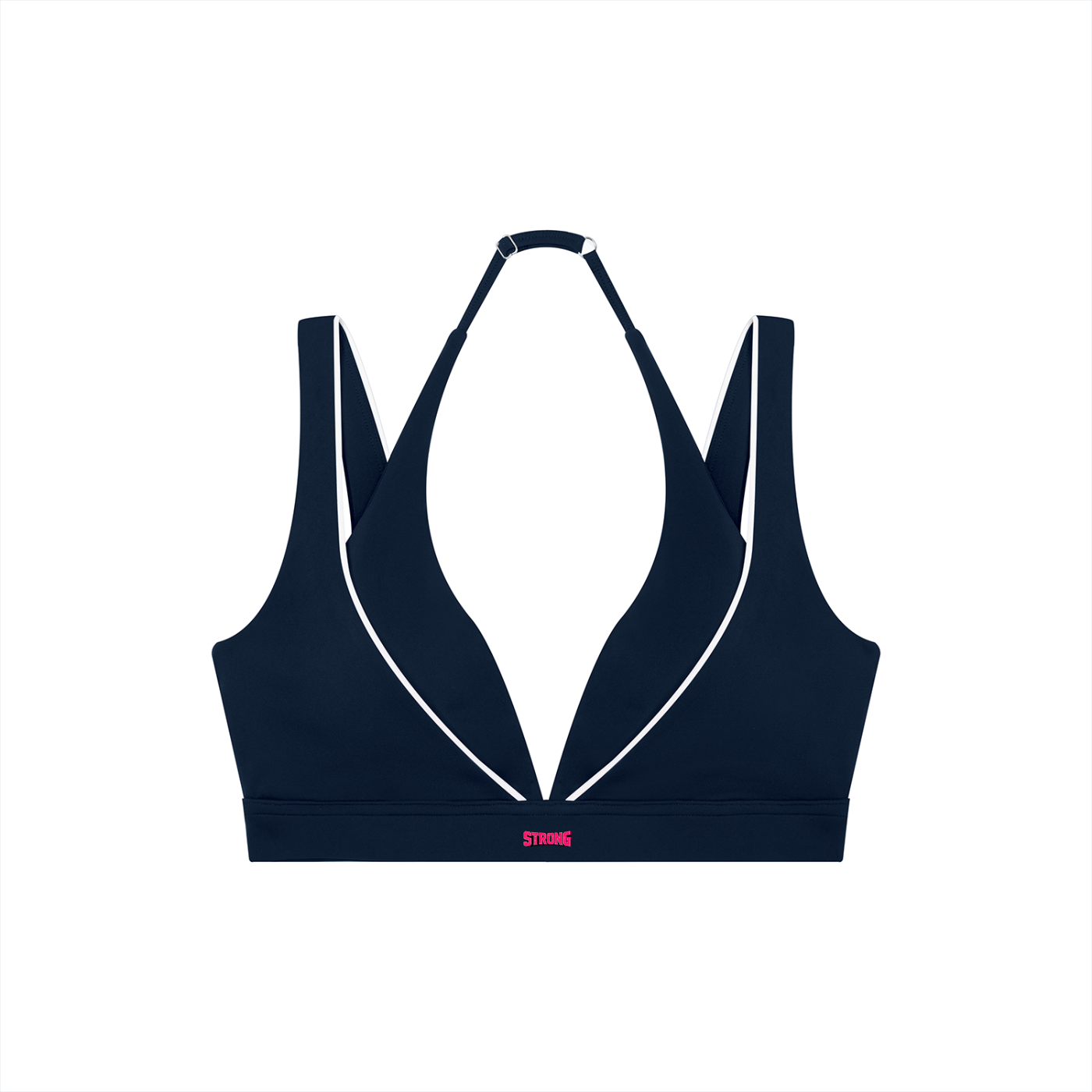 Women’s Halter Neck Yoga Sports Bra - Strong