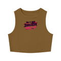 Women's Tight Crewneck Crop Tank Top - Dedication