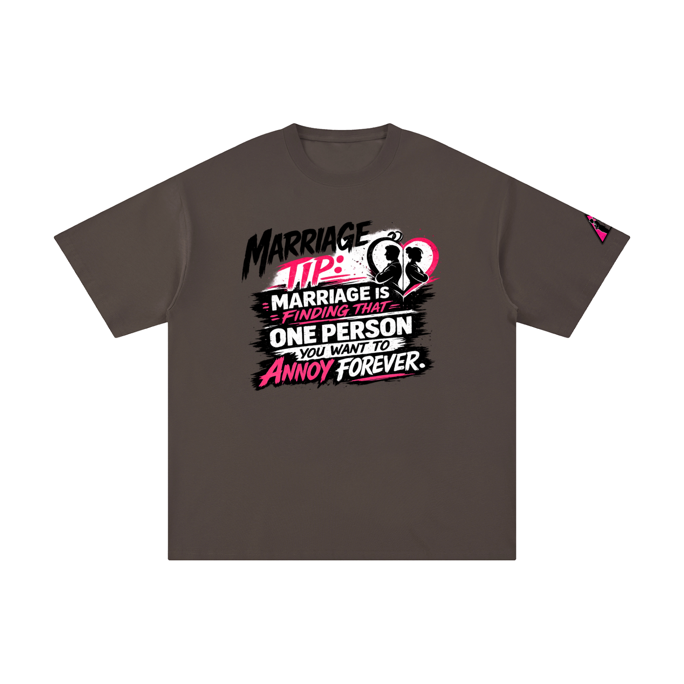 Unisex Pure Cotton T-Shirt - marriage tip - forever