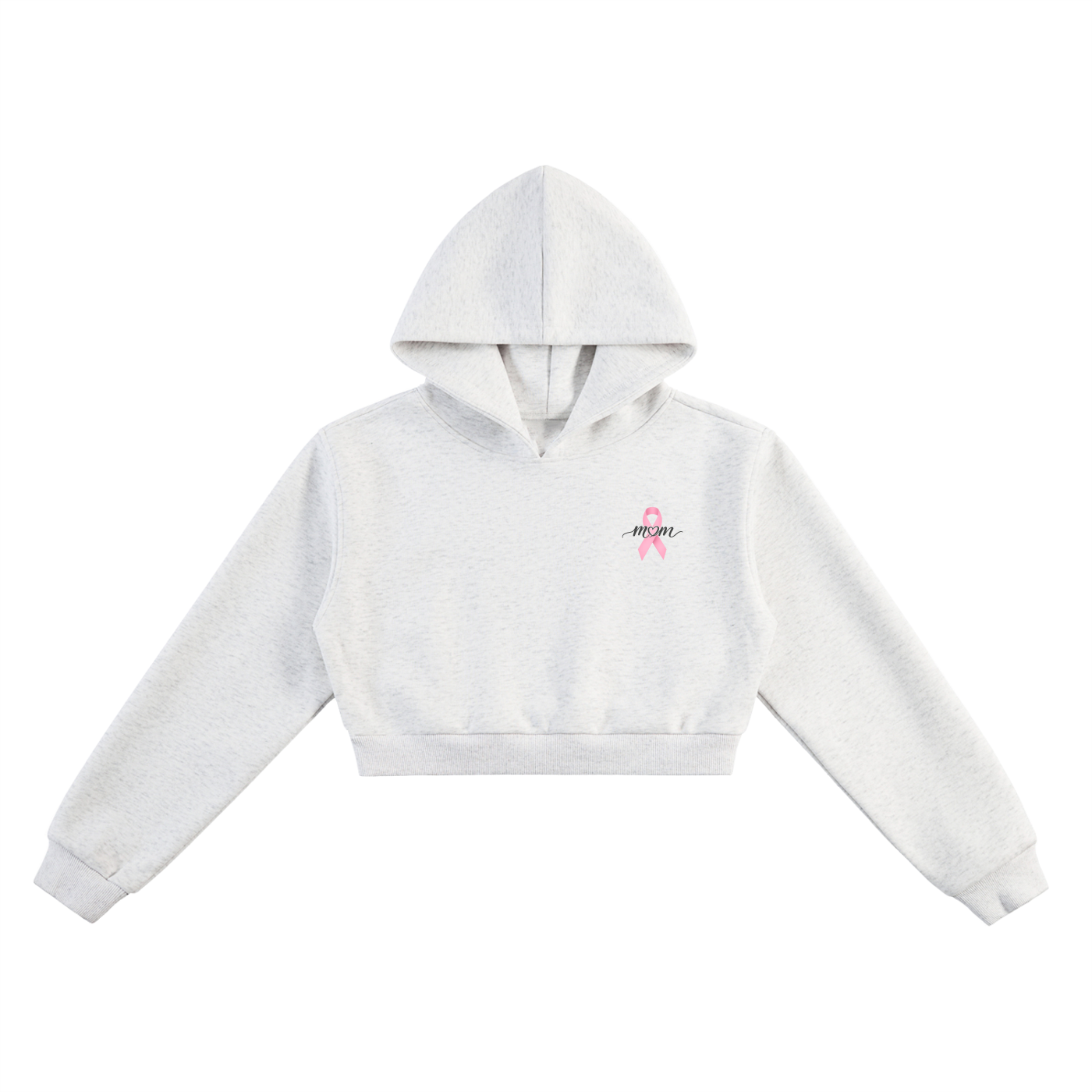 Essential Cropped Hoodie- mom