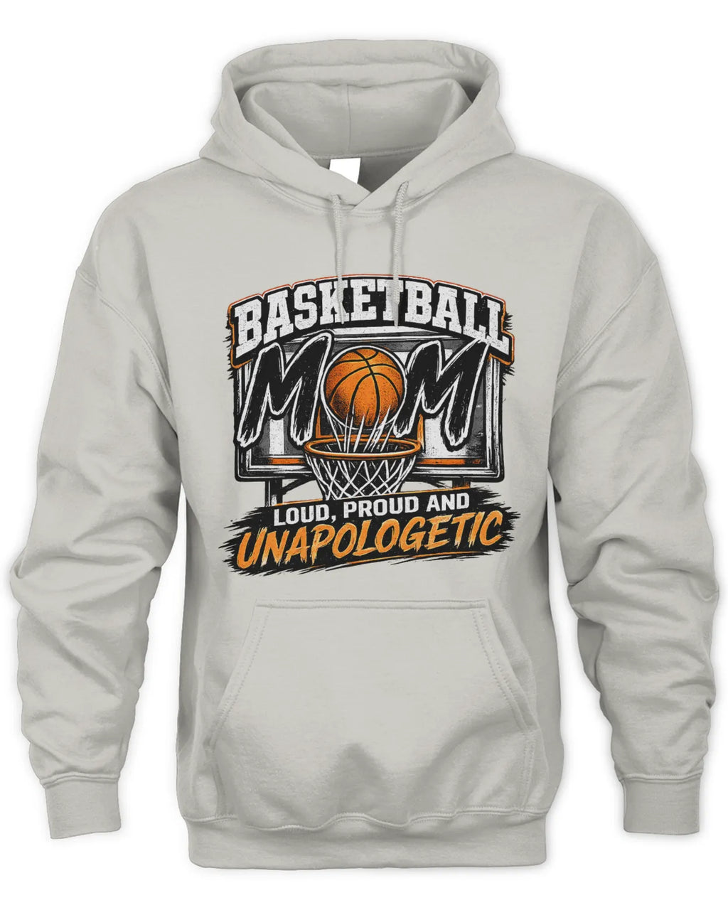 Unapologetic Basketball Mom Hoodie
