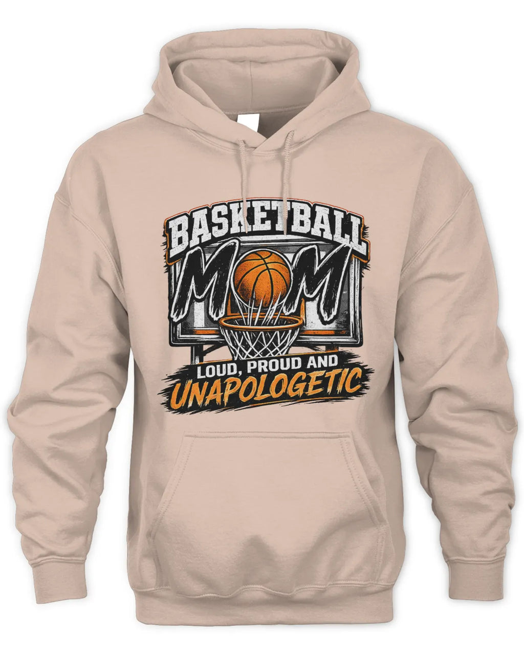 Unapologetic Basketball Mom Hoodie