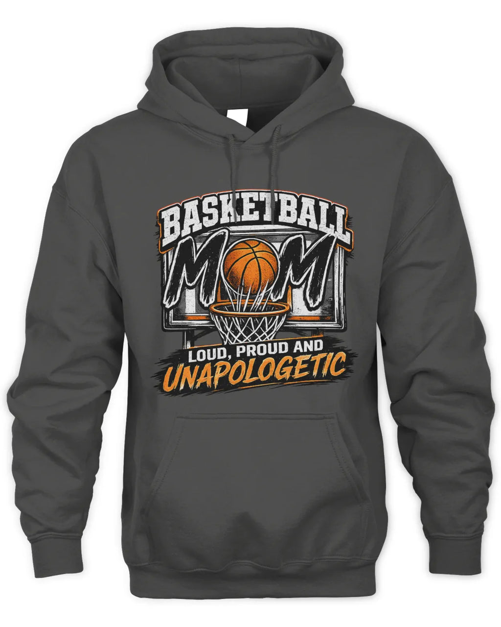 Unapologetic Basketball Mom Hoodie