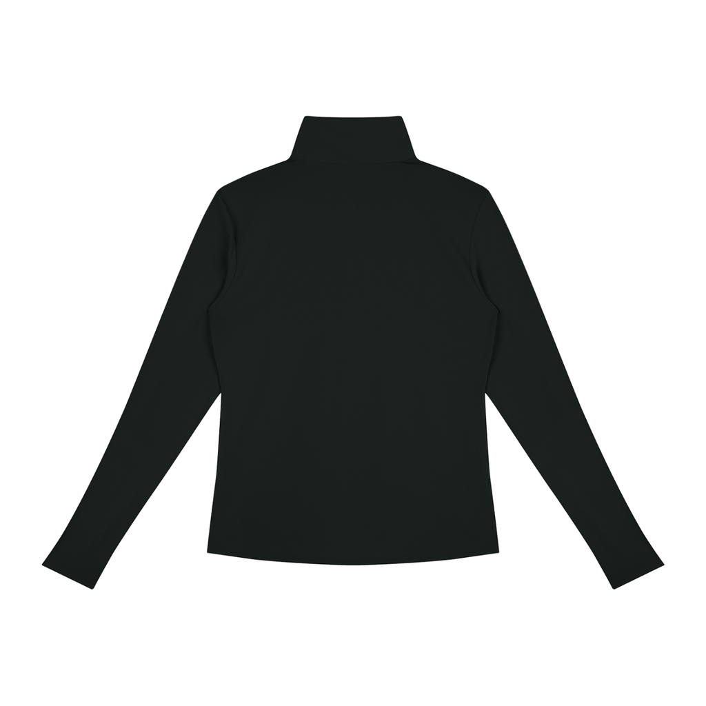 Women's Quarter-Zip Yoga Pullover Strong