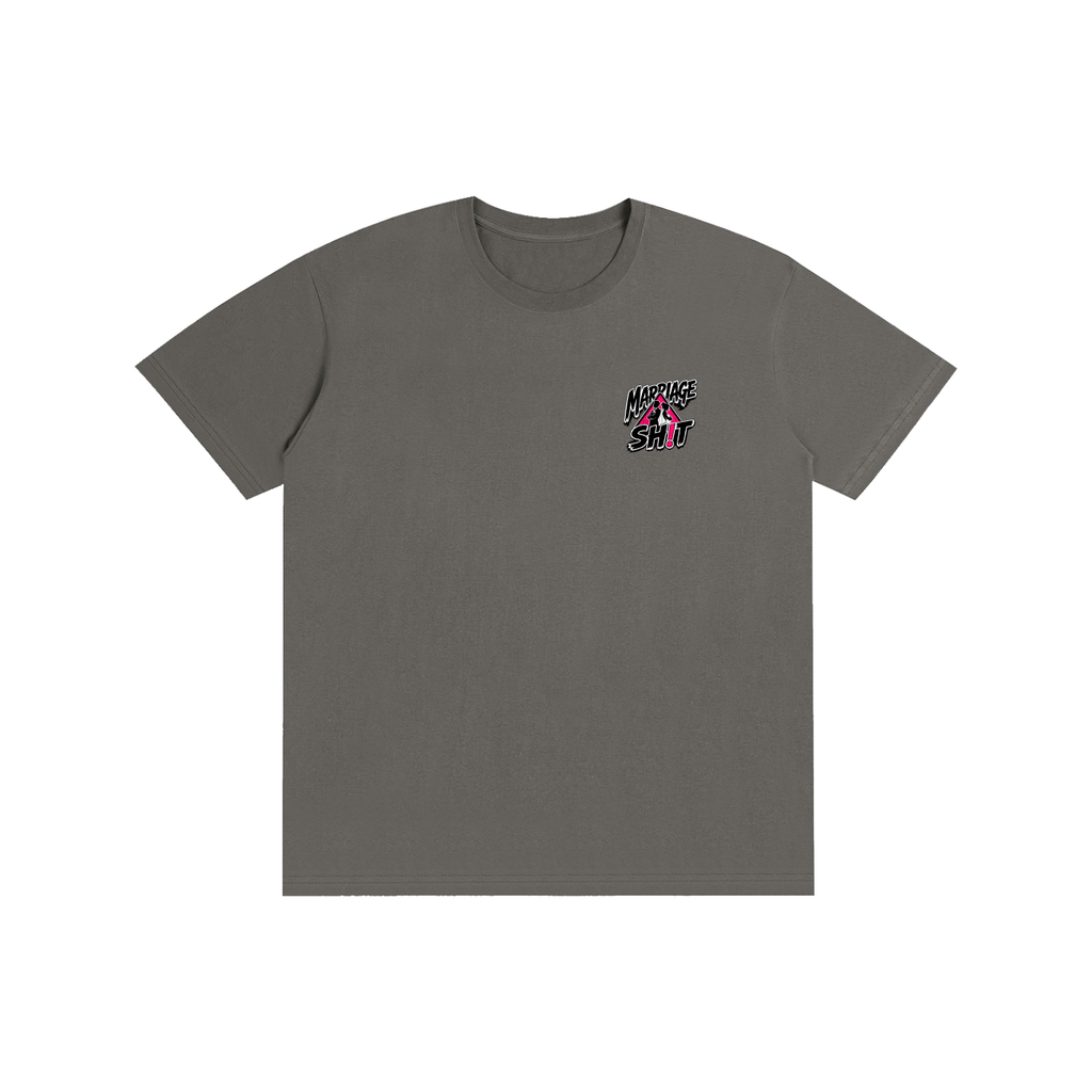 Pure Cotton Unisex T-Shirt - Marriage tip be happy