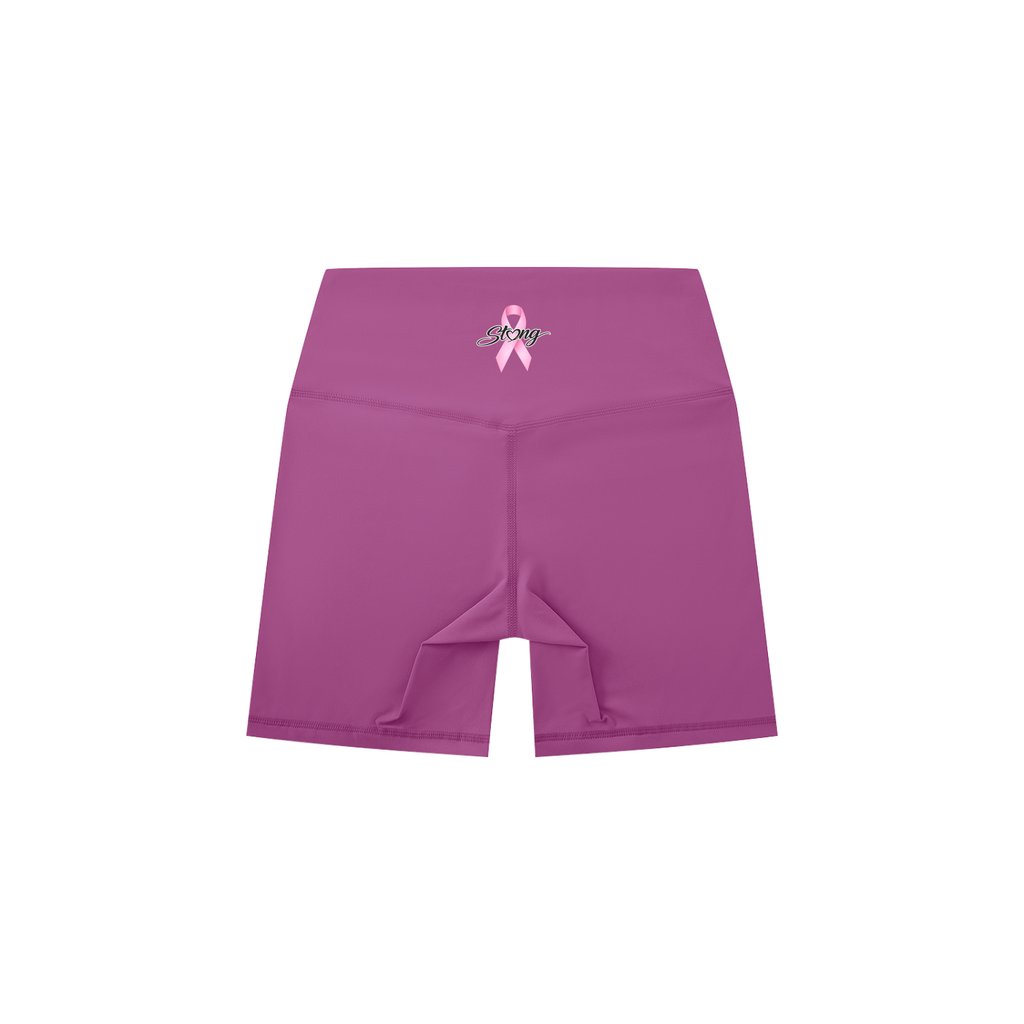 Women's High-Waisted Biker Shorts - Strong