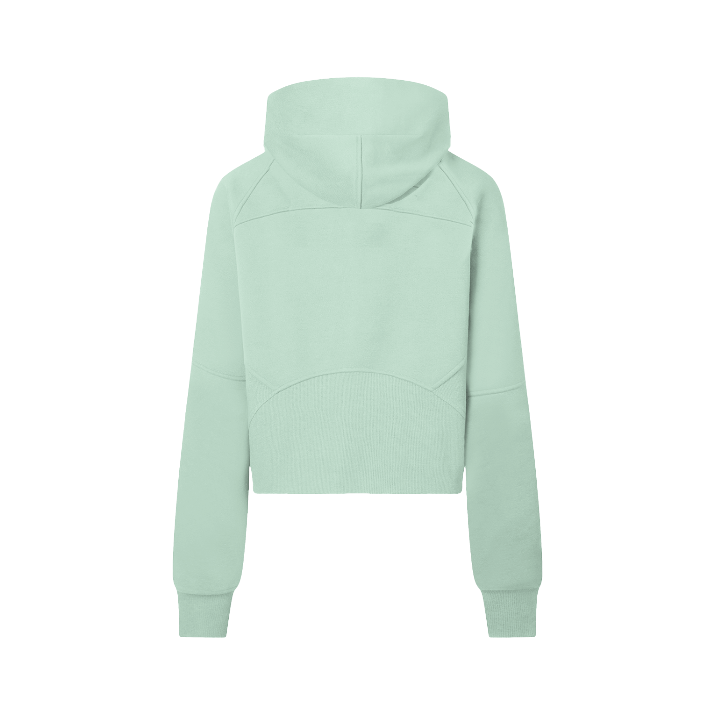 Cropped Half-Zip Hoodie - Strong