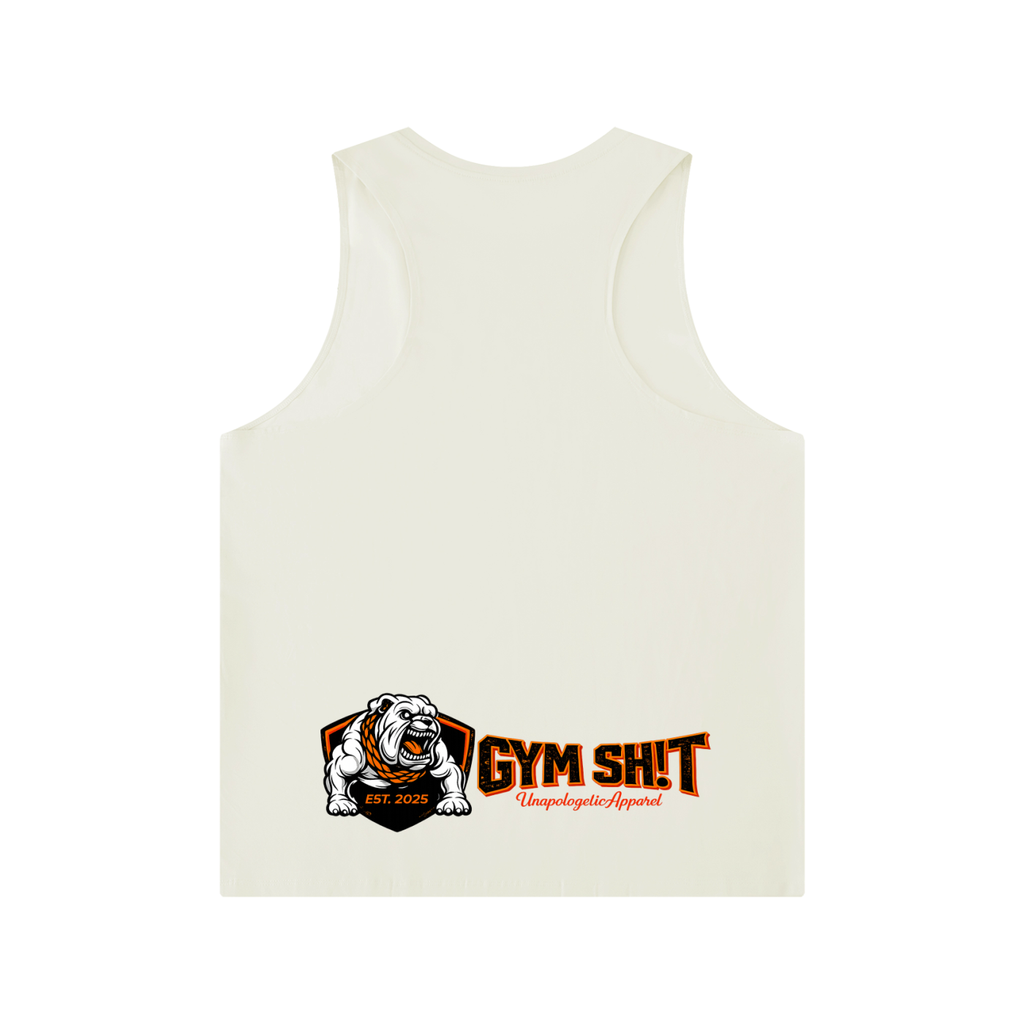 Men's Solid Color Crewneck Tank Top