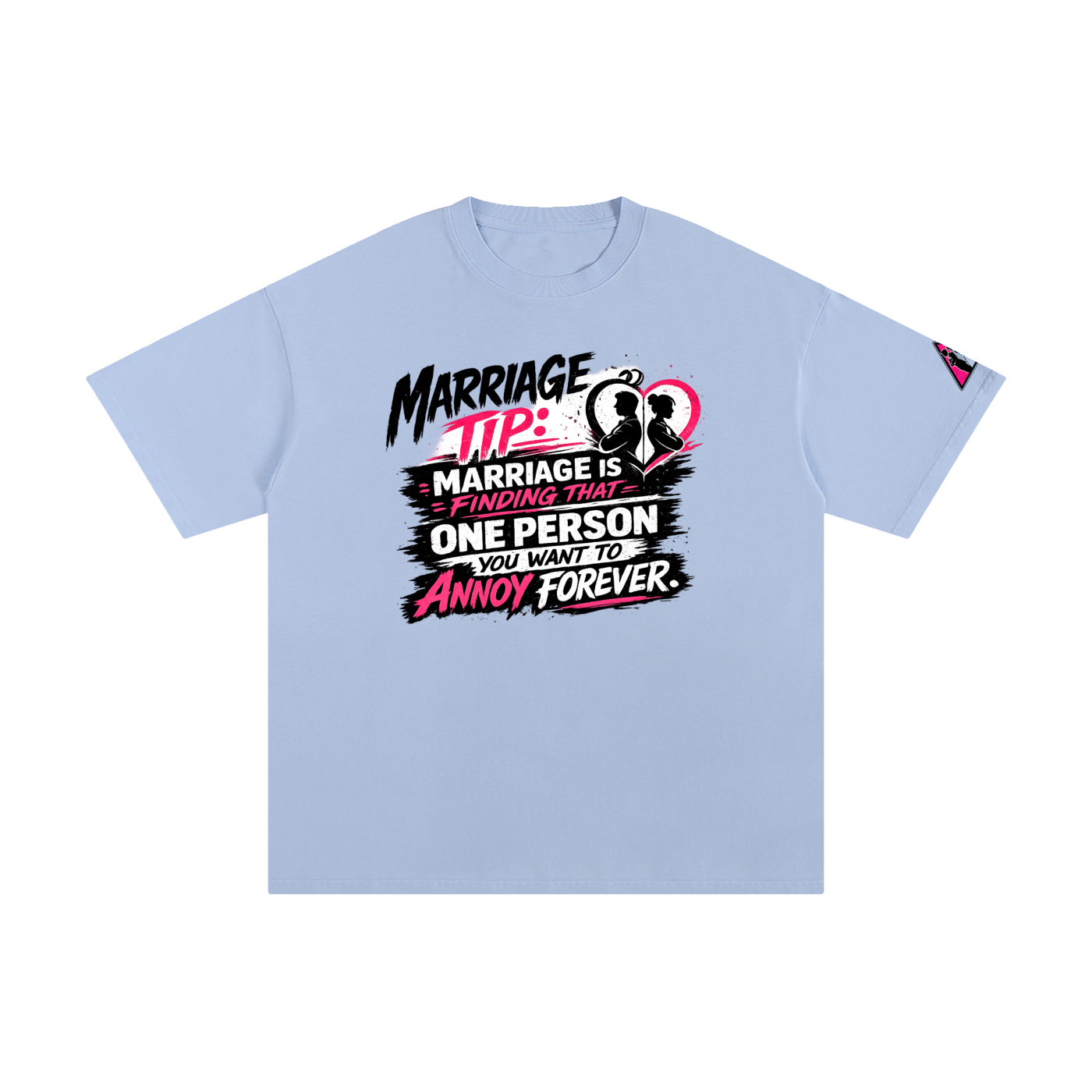 Unisex Pure Cotton T-Shirt - marriage tip - forever