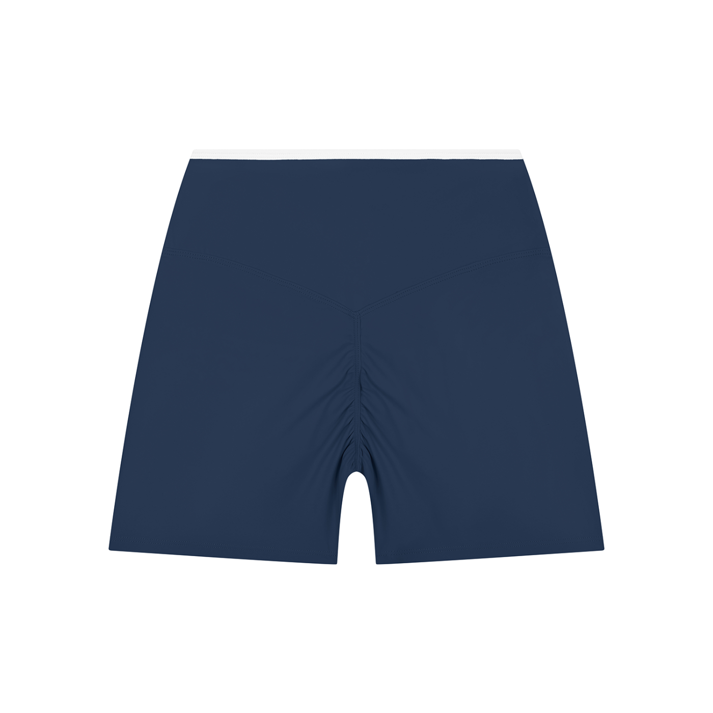 Mom’s High Rise Color Block Yoga Shorts
