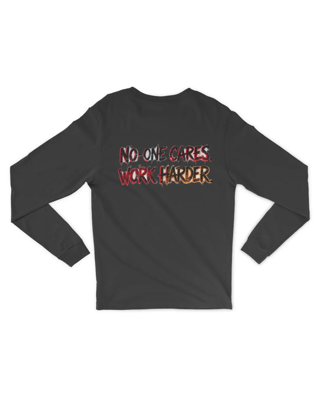 Mens Work Harder long sleeve T