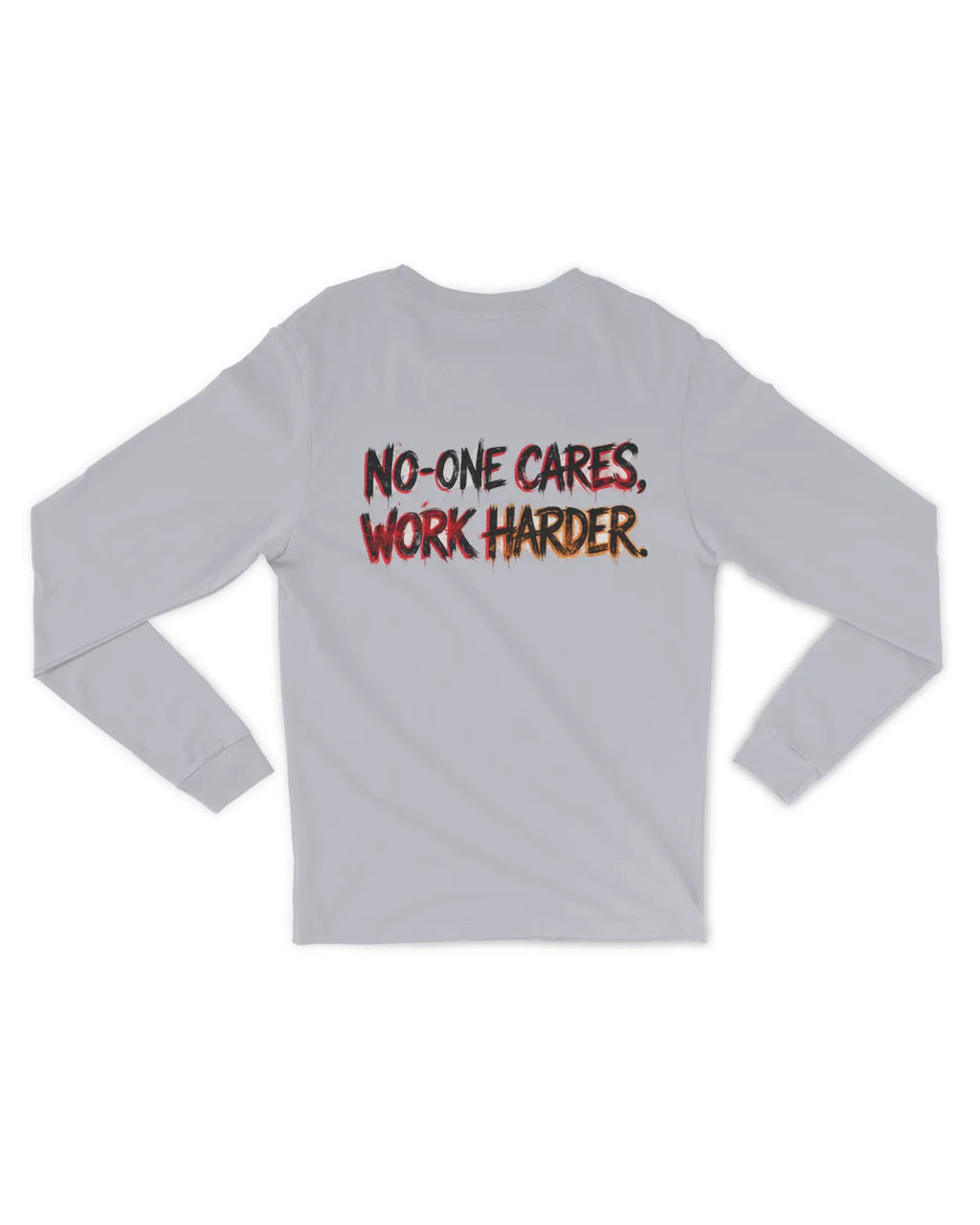 Mens Work Harder long sleeve T