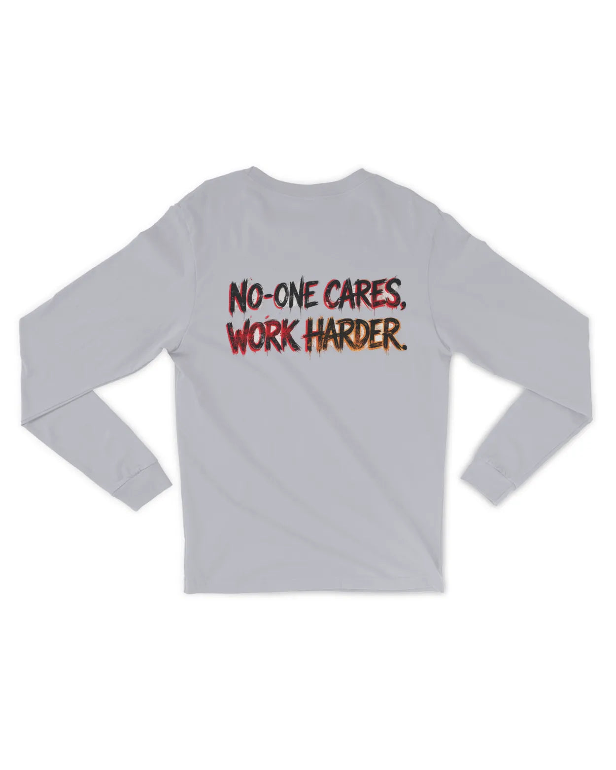 Mens Work Harder long sleeve T
