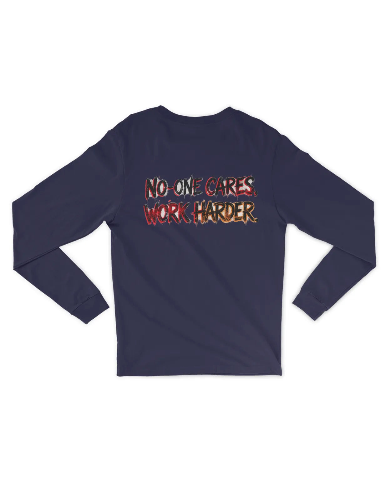 Mens Work Harder long sleeve T