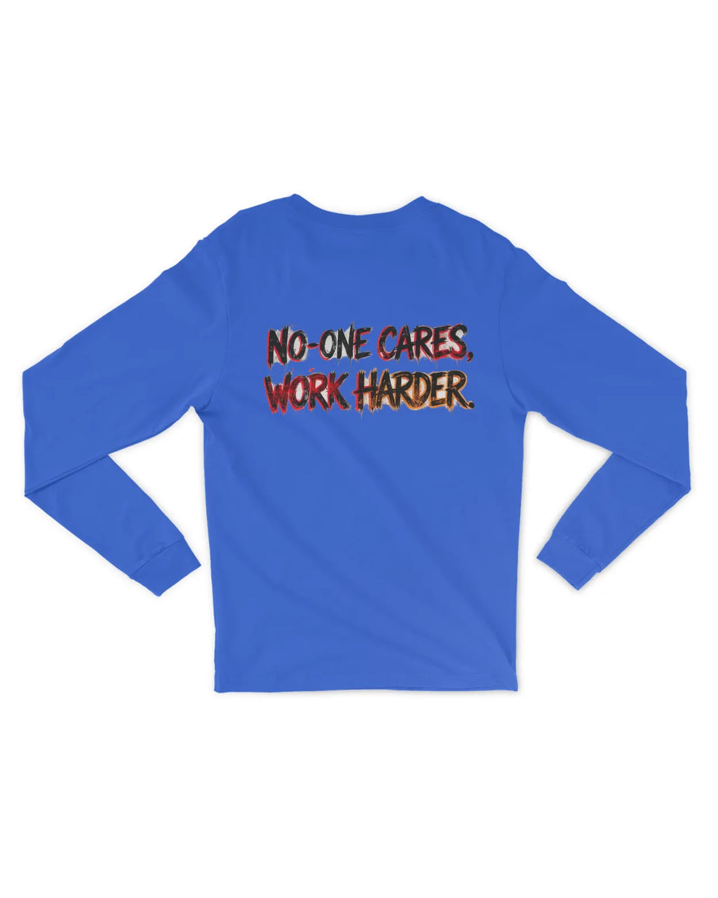 Mens Work Harder long sleeve T