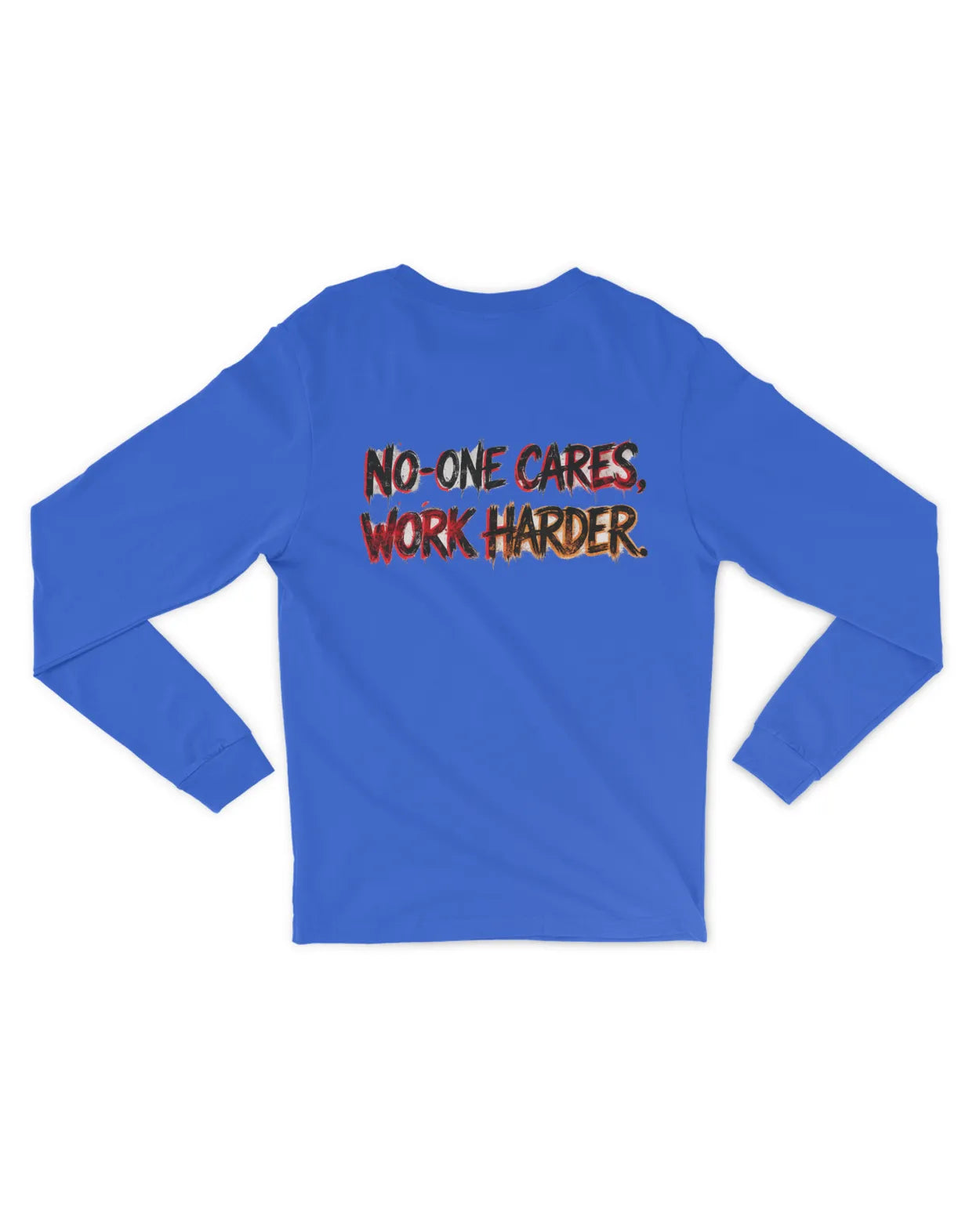 Mens Work Harder long sleeve T