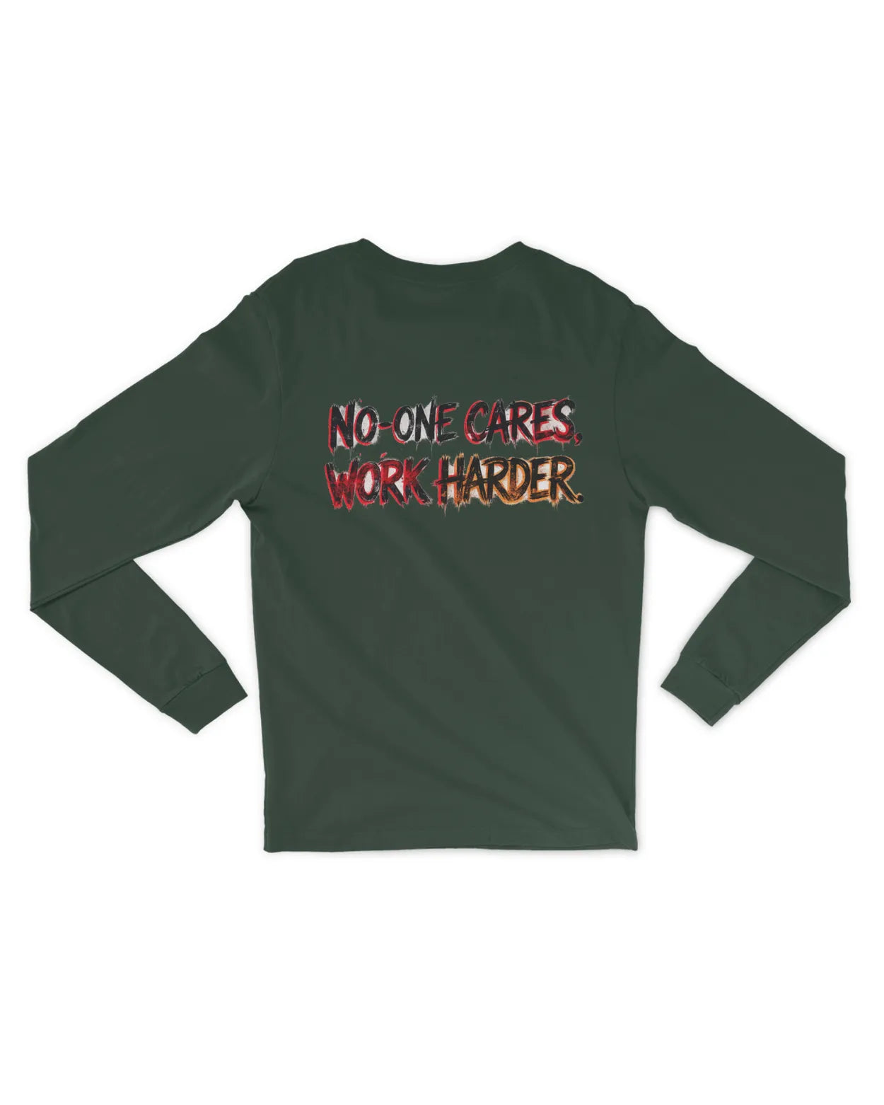 Mens Work Harder long sleeve T