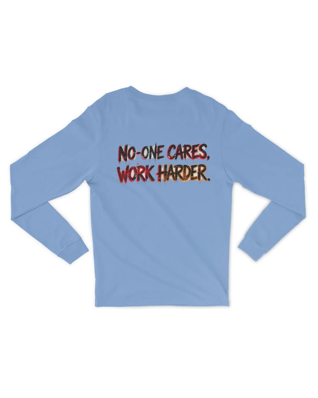 Mens Work Harder long sleeve T