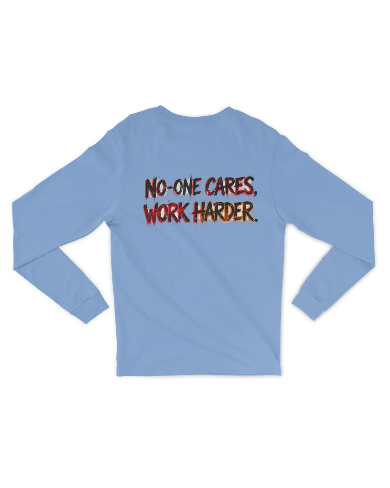 Mens Work Harder long sleeve T
