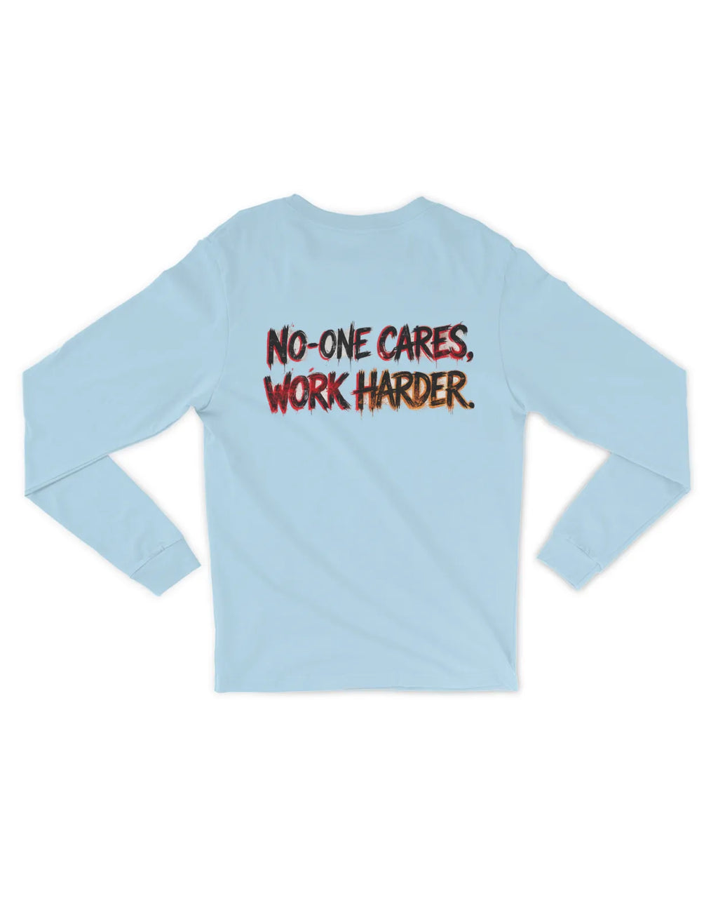 Mens Work Harder long sleeve T