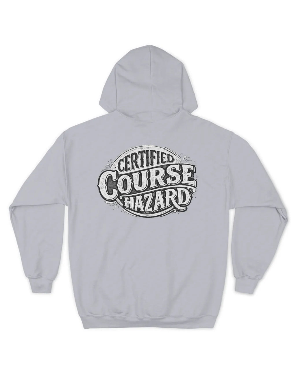 Course Hazard Zip up hoodie