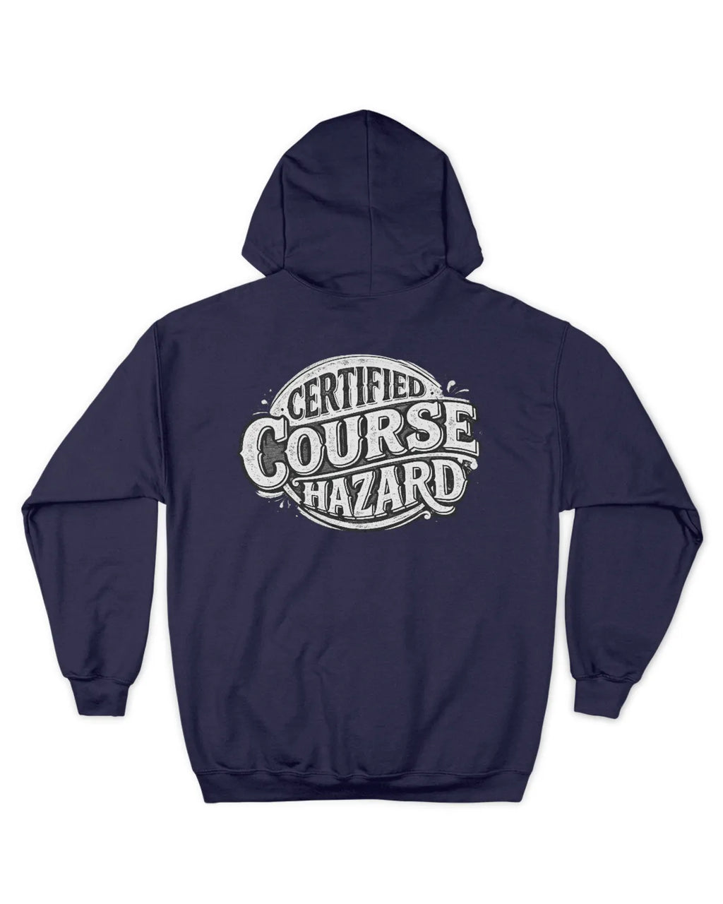 Course Hazard Zip up hoodie