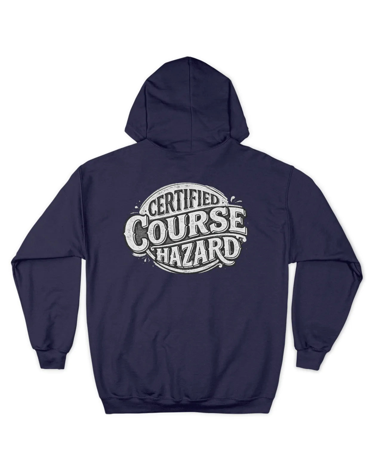 Course Hazard Zip up hoodie