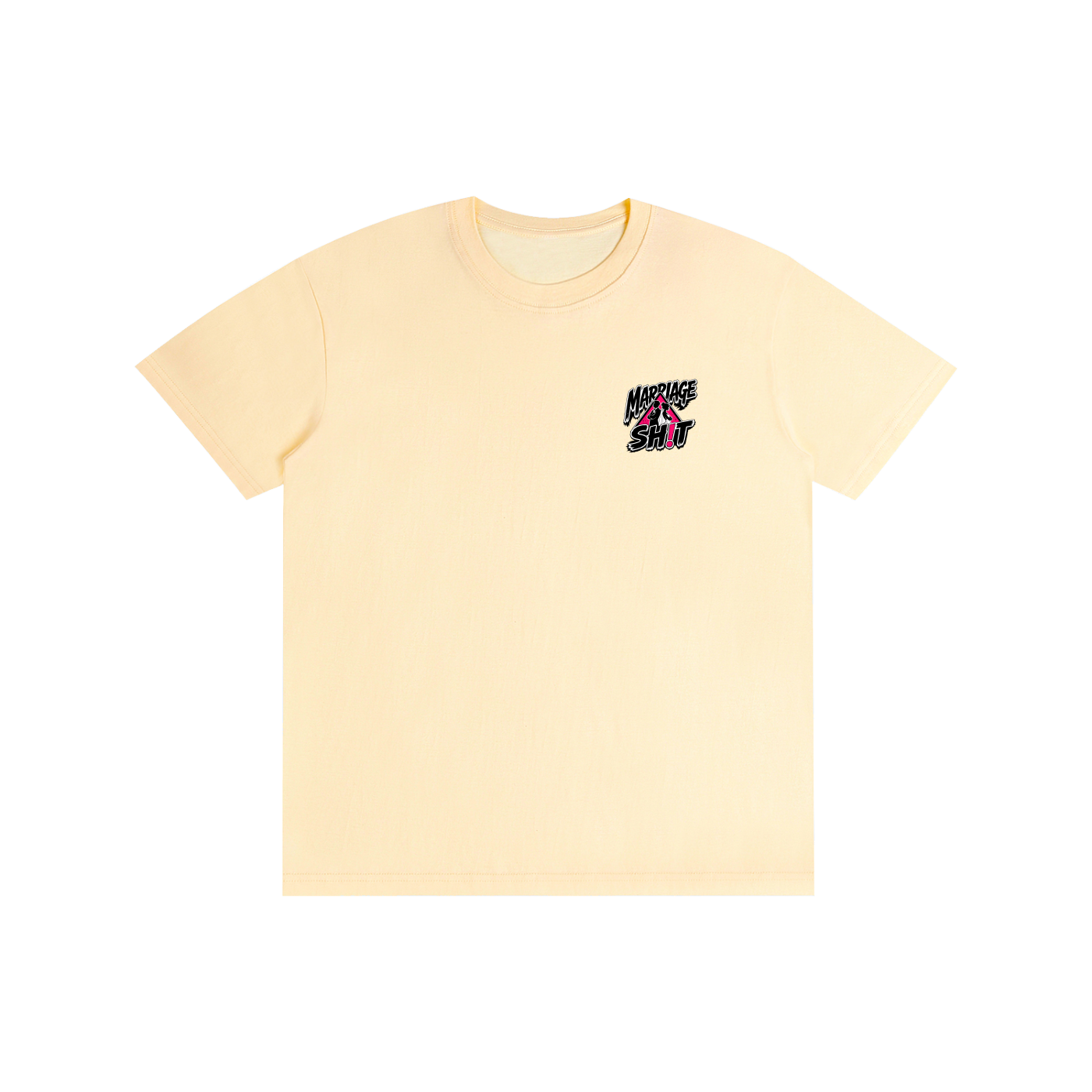 Pure Cotton Unisex T-Shirt - Marriage tip be happy