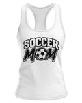 Womens Racerback Soccer Mom Tank