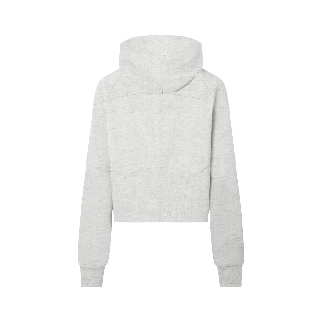 Cropped Half-Zip Hoodie - Strong