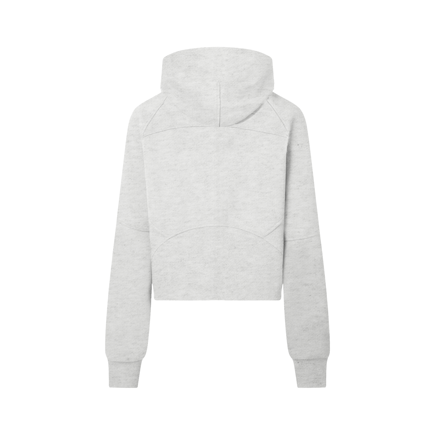 Cropped Half-Zip Hoodie - Strong