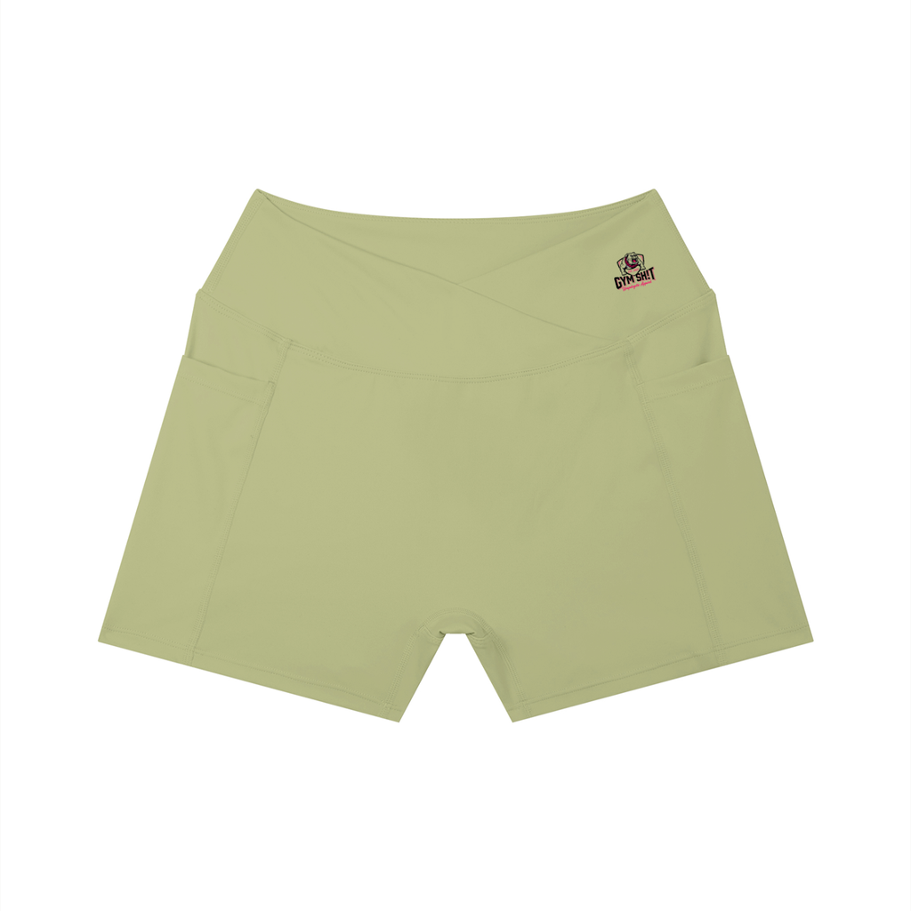 Women’s High Rise Pocket Yoga Shorts