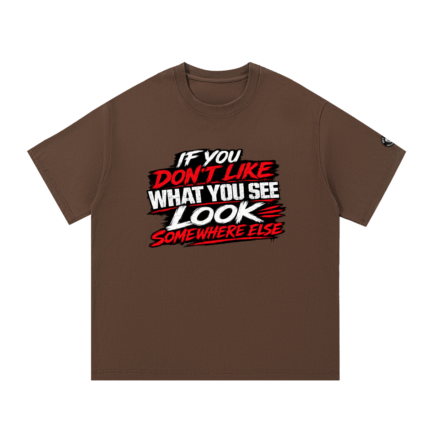 Essential Cotton T-Shirt look somewhere else