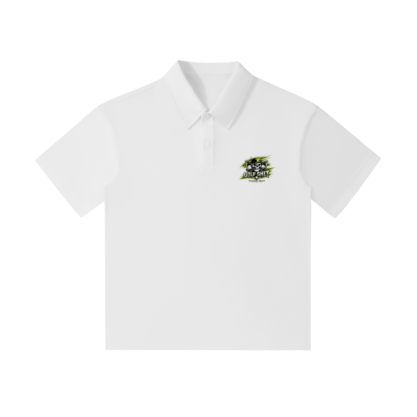 Drop Shoulder Short-Sleeve Polo- 0 Fores
