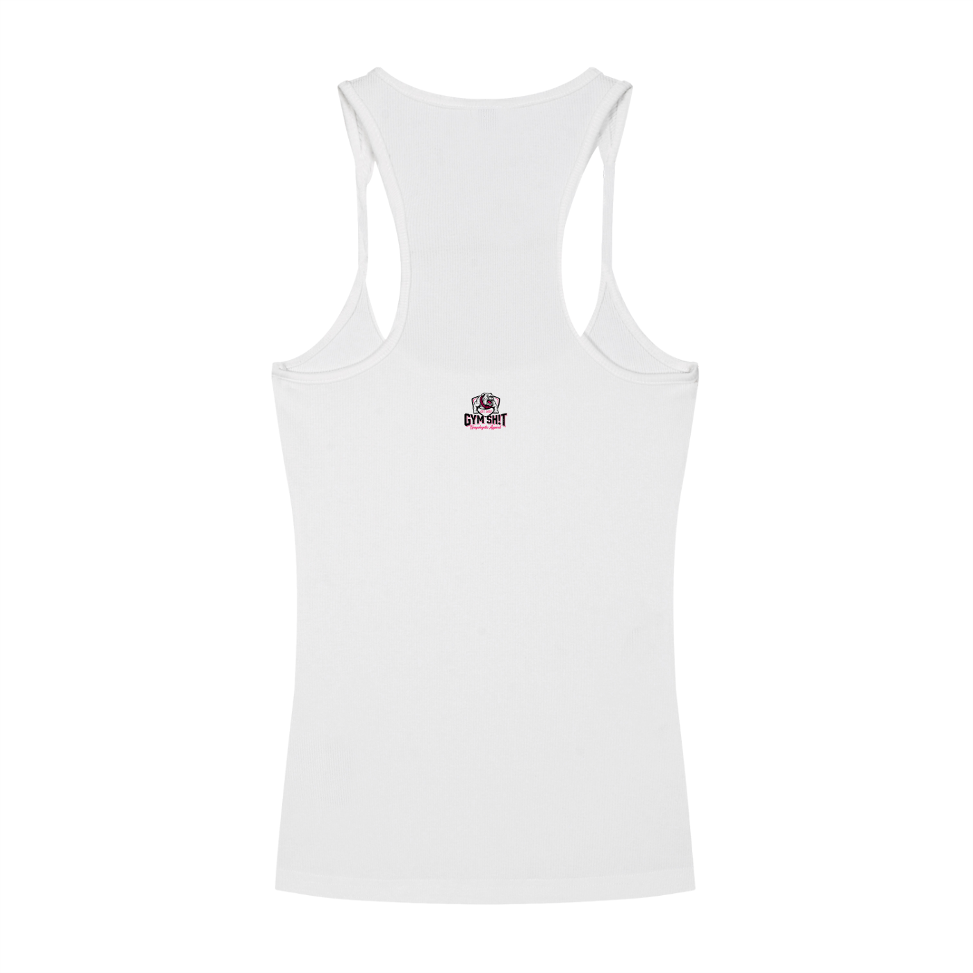 Slim Fit Ribbed Racerback Tank Top - Beauty