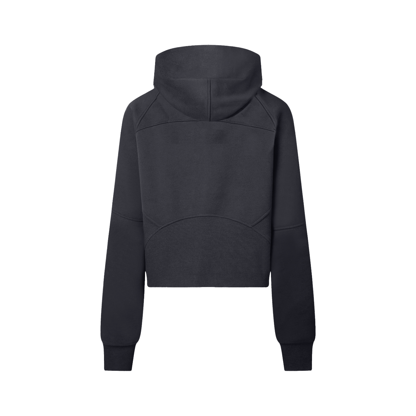Cropped Half-Zip Hoodie - Strong