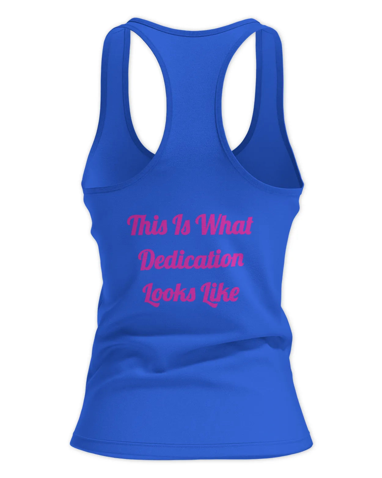 Ladies tank - dedication