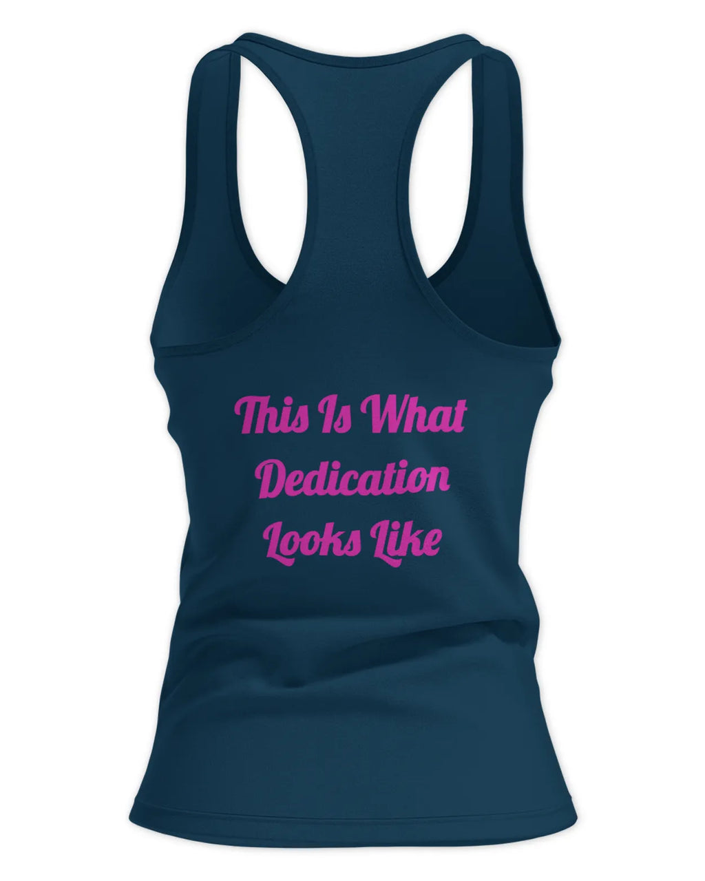 Ladies tank - dedication