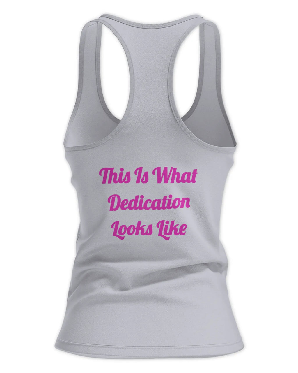 Ladies tank - dedication
