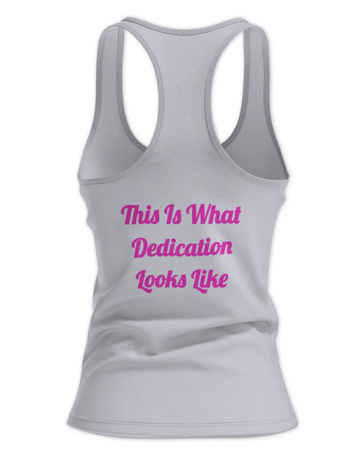 Ladies tank - dedication