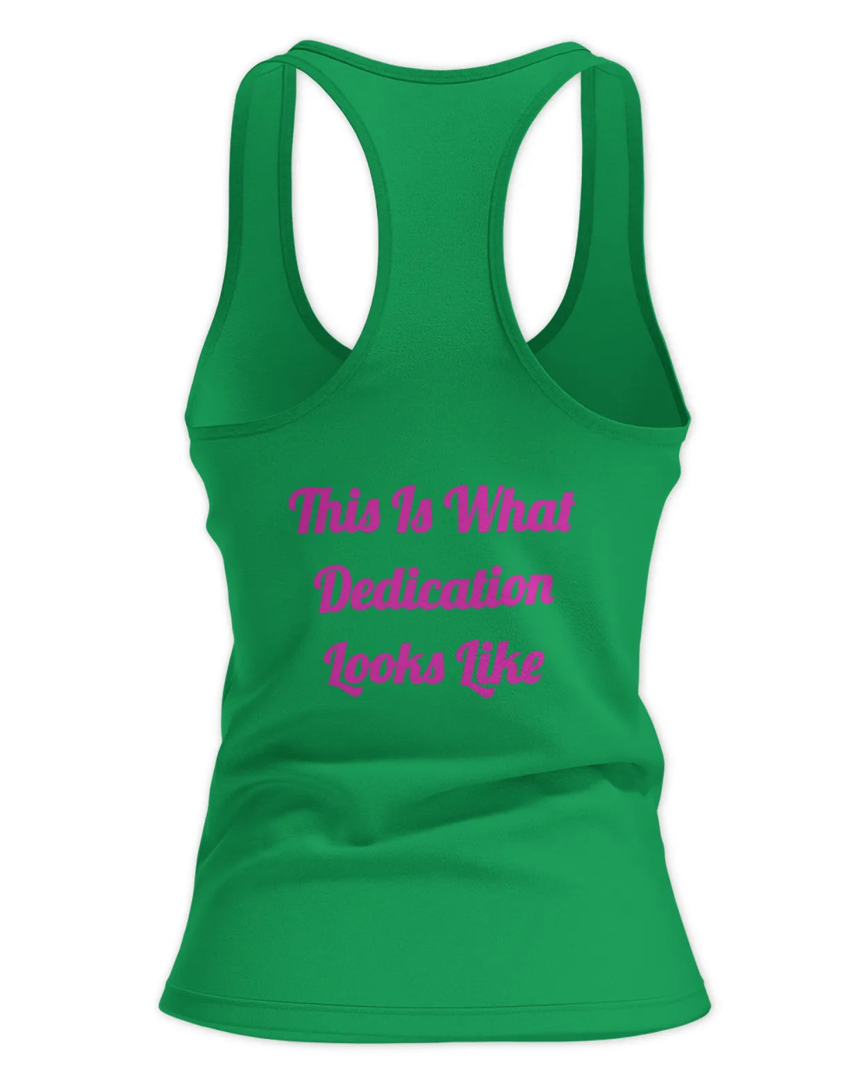 Ladies tank - dedication