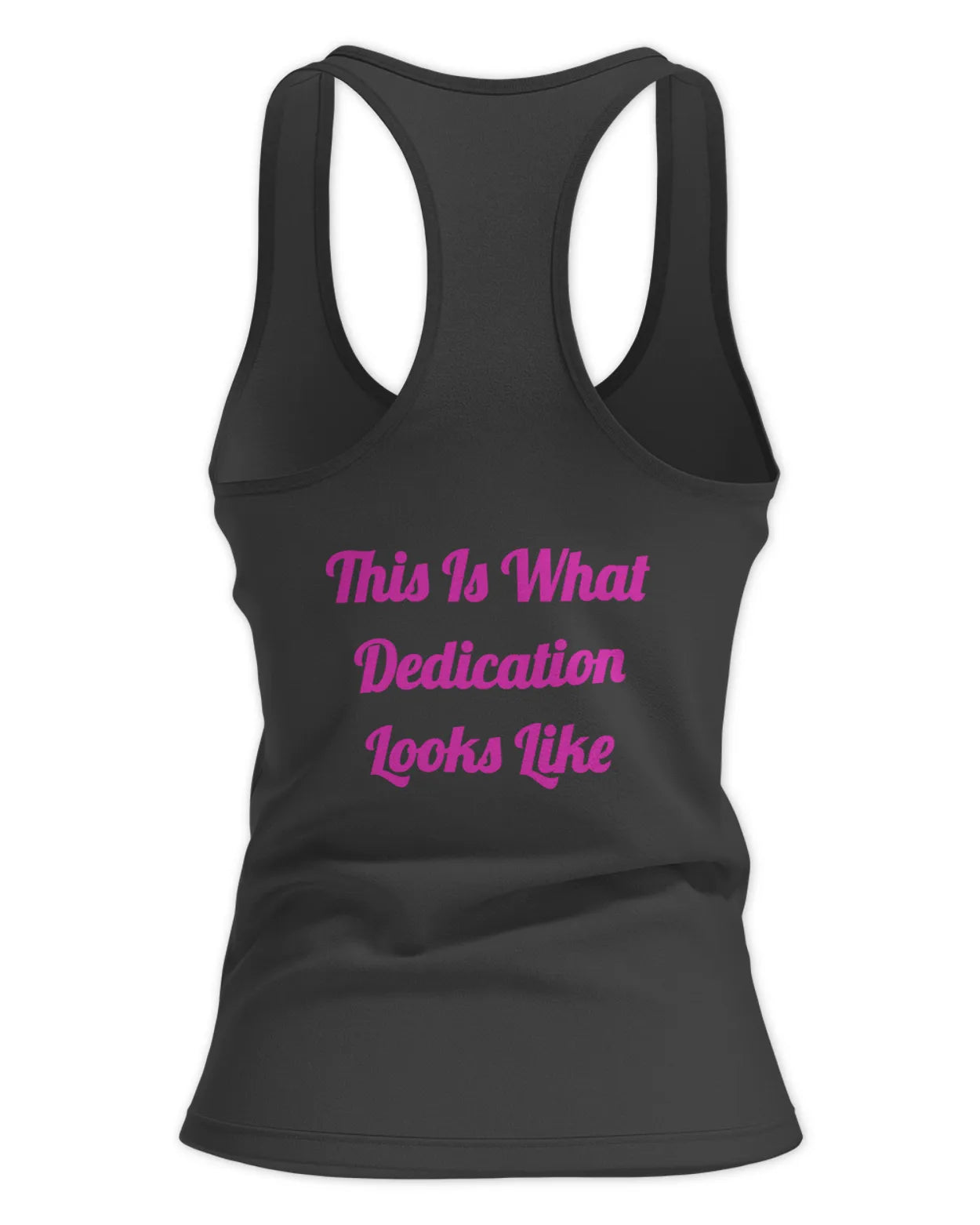 Ladies tank - dedication