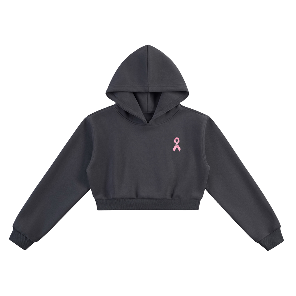 Essential Cropped Hoodie- mom
